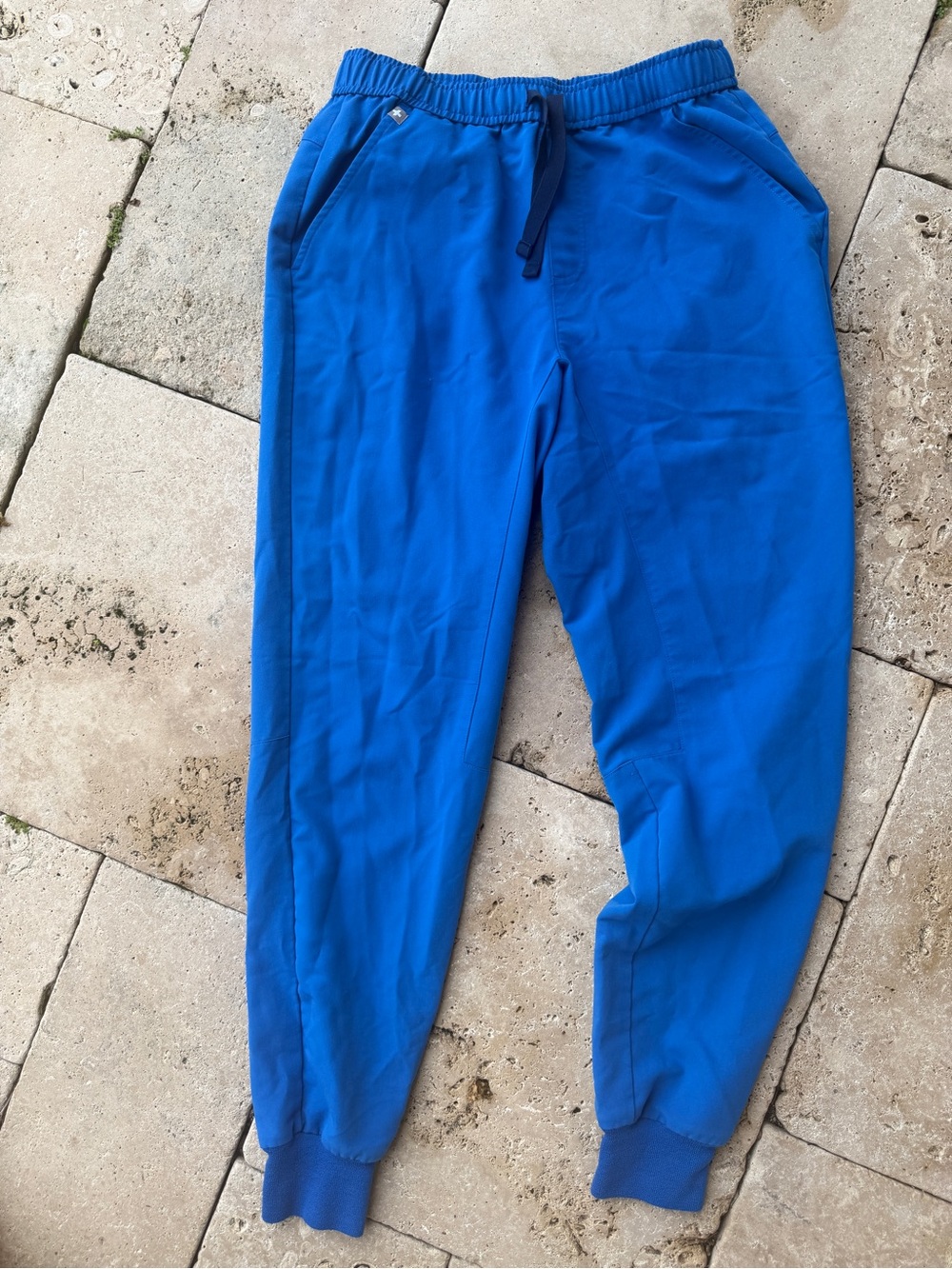 Figs Men's Royal Blue Jogger Sweatpants